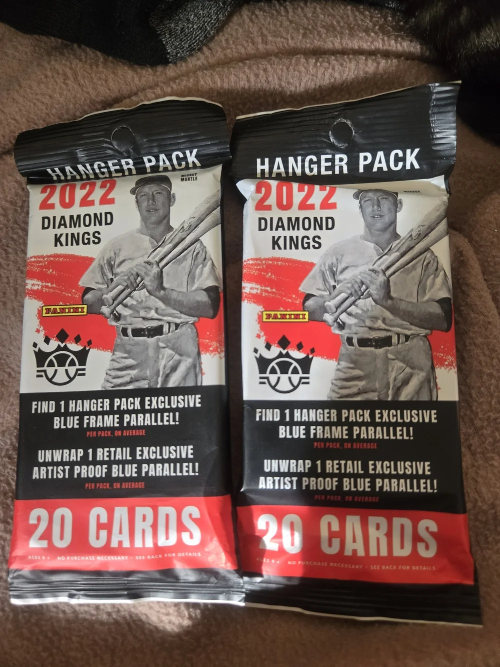 2 2022 Panini Sealed Diamond Kings Hanger Packs
